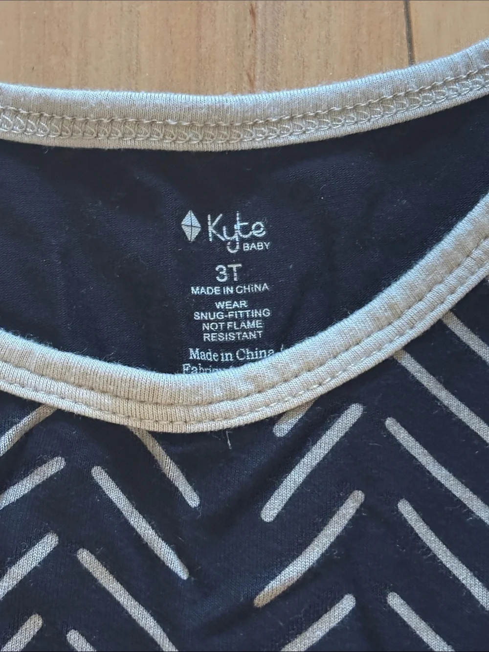Kyte BABY Black Pajamas
